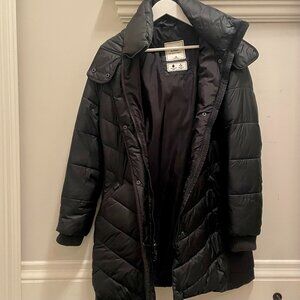 Black Puffer Jacket || Abercrombie & Fitch